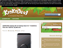 Tablet Screenshot of krokodeal.net